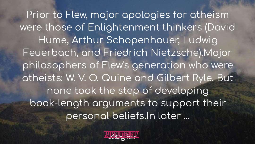 Atheist Philosophers quotes by Antony Flew