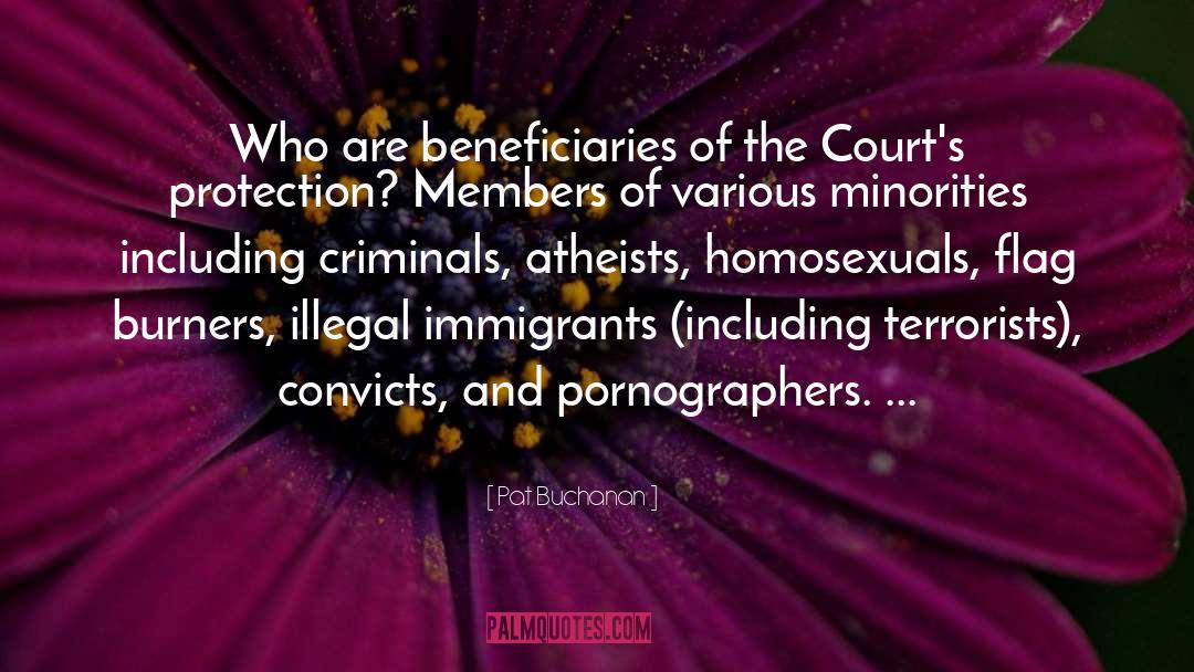Atheist quotes by Pat Buchanan