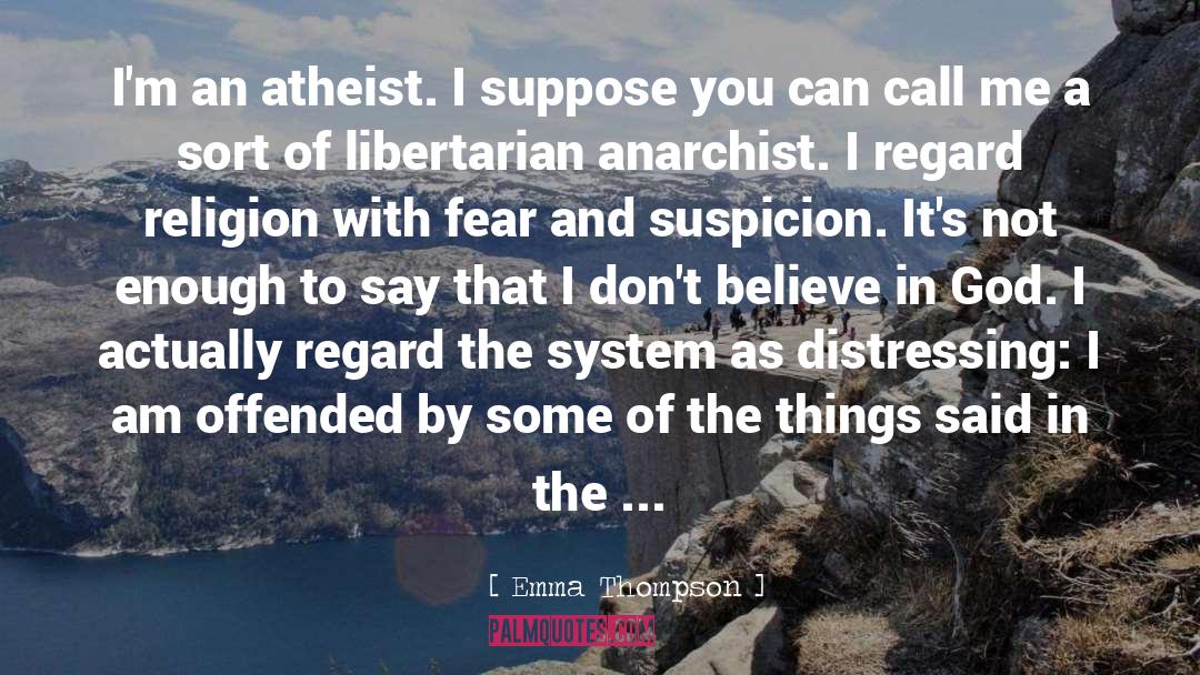Atheist quotes by Emma Thompson