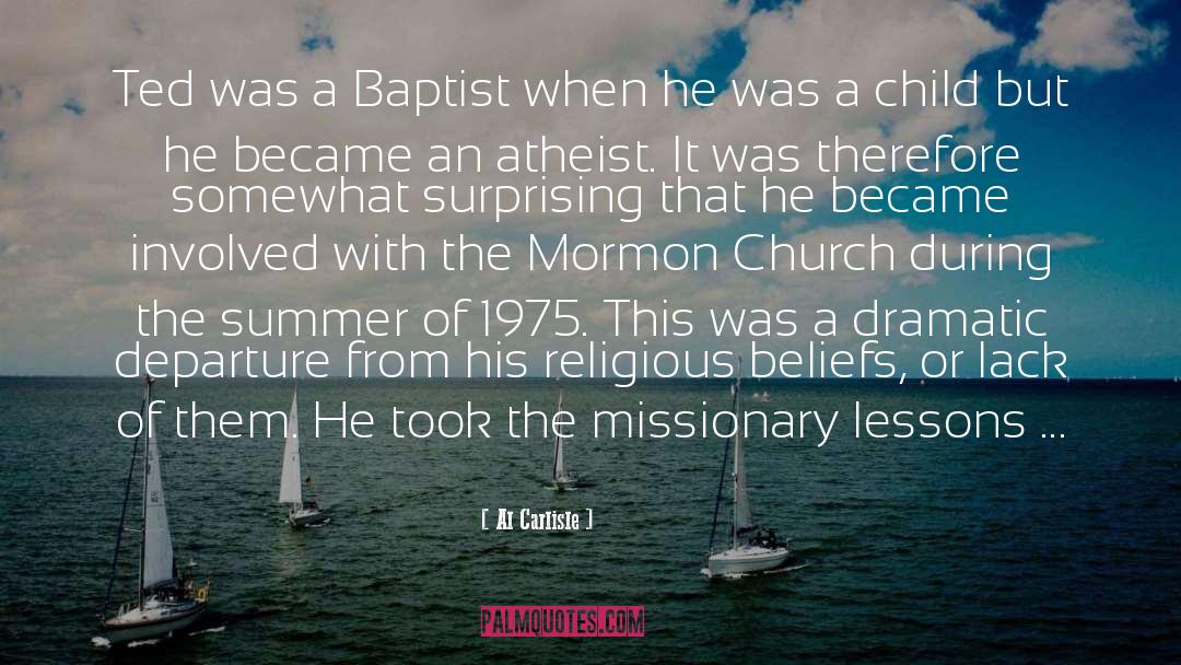 Atheist quotes by Al Carlisle