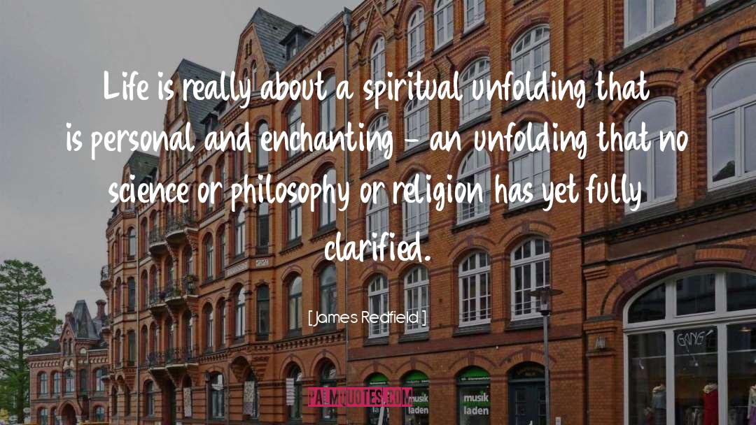 Atheistic Religion quotes by James Redfield