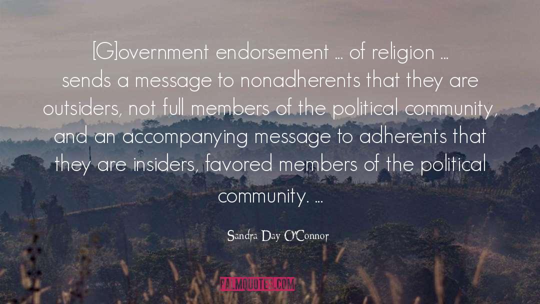 Atheistic Religion quotes by Sandra Day O'Connor