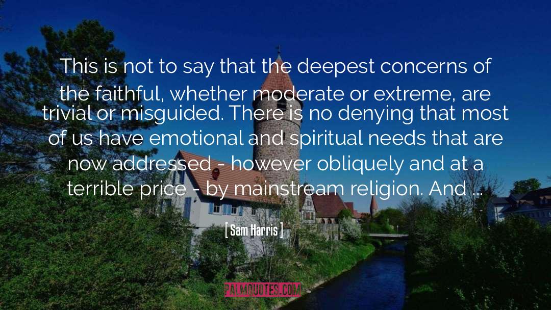 Atheistic Religion quotes by Sam Harris