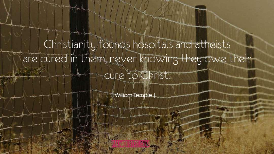Atheists quotes by William Temple