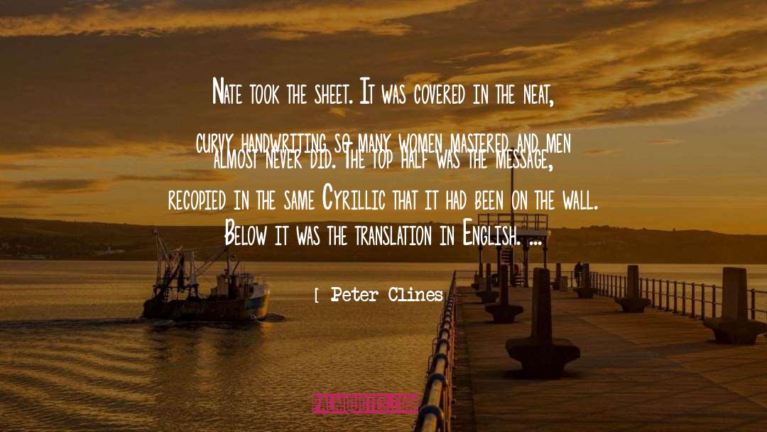 Athenaeus Translation quotes by Peter Clines