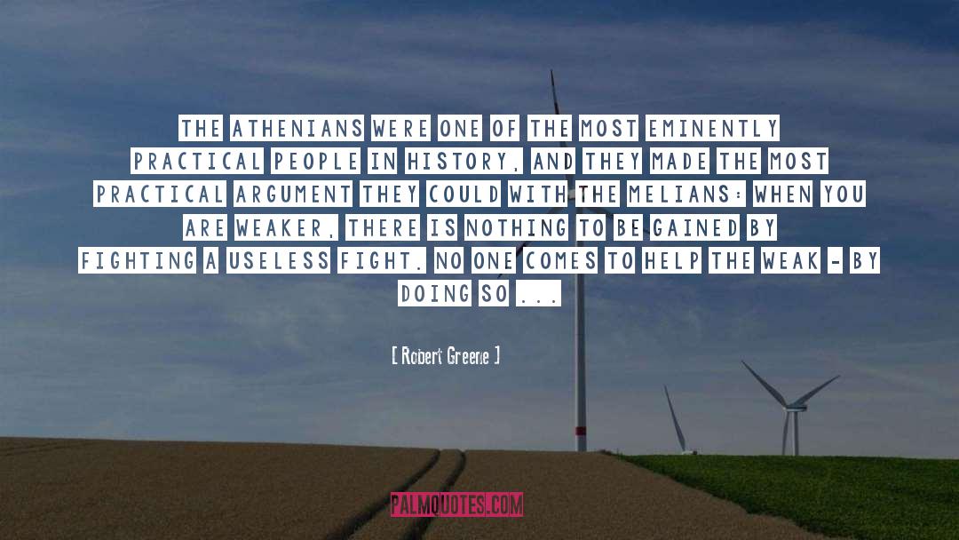 Athenians quotes by Robert Greene