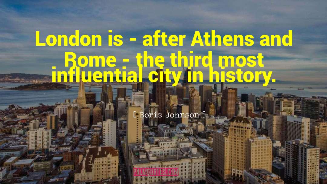 Athens quotes by Boris Johnson