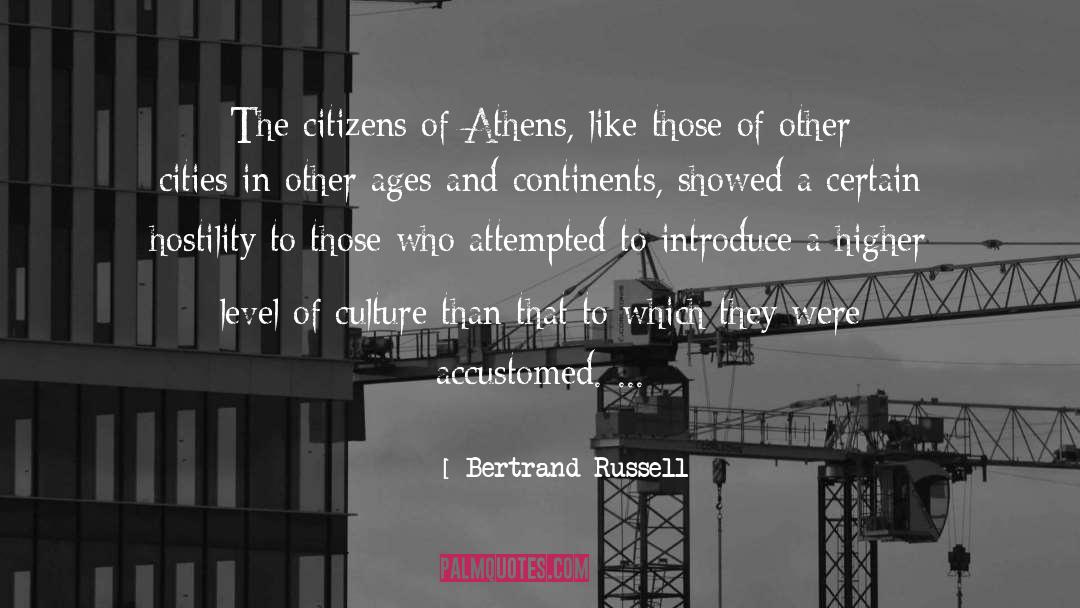 Athens quotes by Bertrand Russell