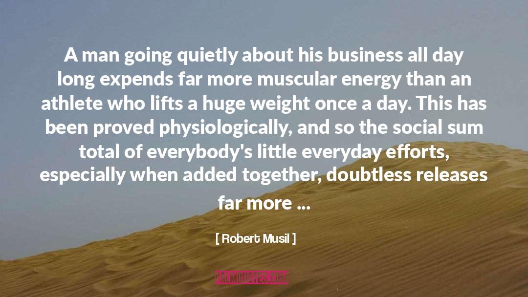 Athlete quotes by Robert Musil