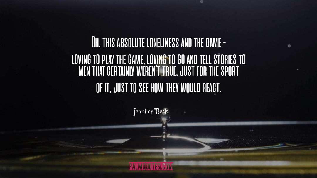 Athletes Loving Their Sport quotes by Jennifer Beals