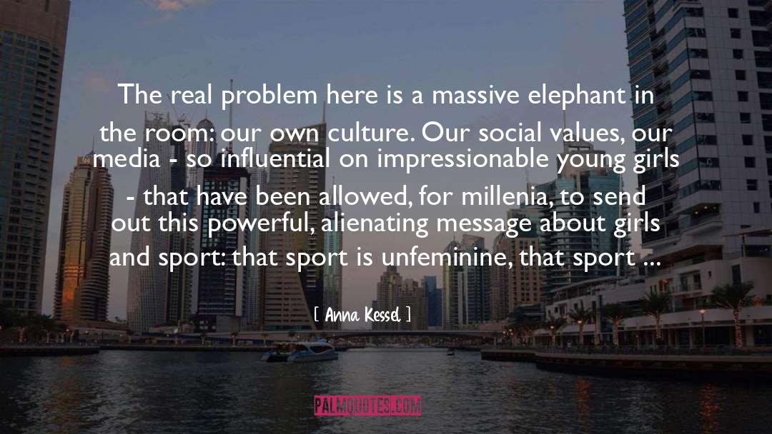 Athletes Loving Their Sport quotes by Anna Kessel