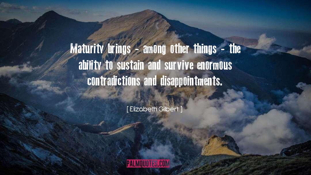 Athletic Ability quotes by Elizabeth Gilbert