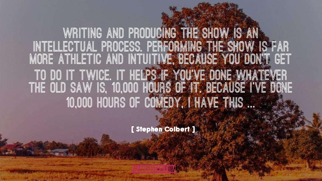 Athletic Clothing quotes by Stephen Colbert
