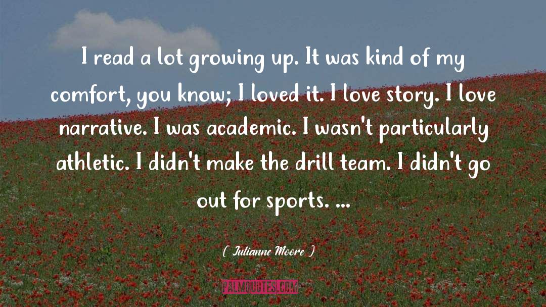 Athletic quotes by Julianne Moore