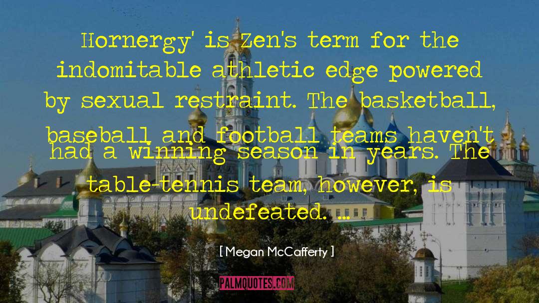Athletic quotes by Megan McCafferty