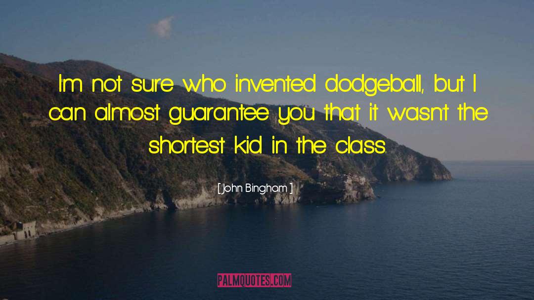 Athletics quotes by John Bingham