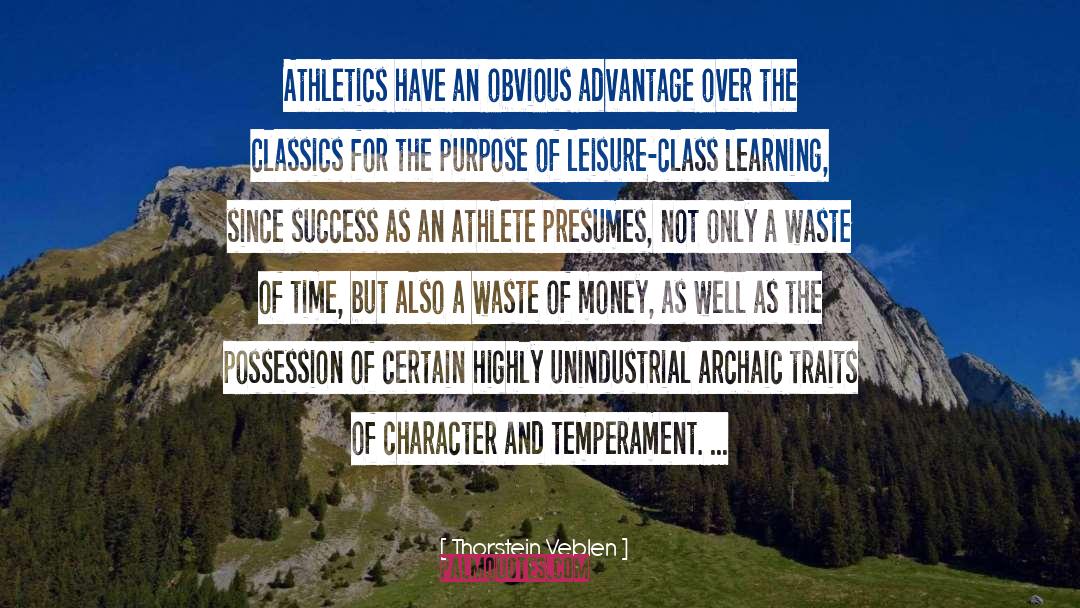 Athletics quotes by Thorstein Veblen