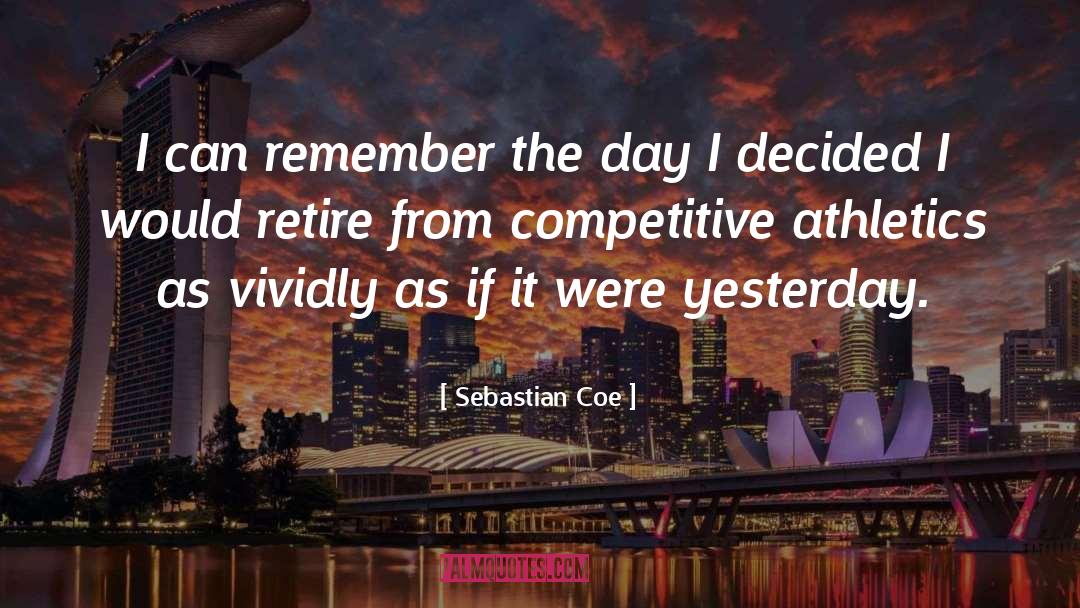 Athletics quotes by Sebastian Coe