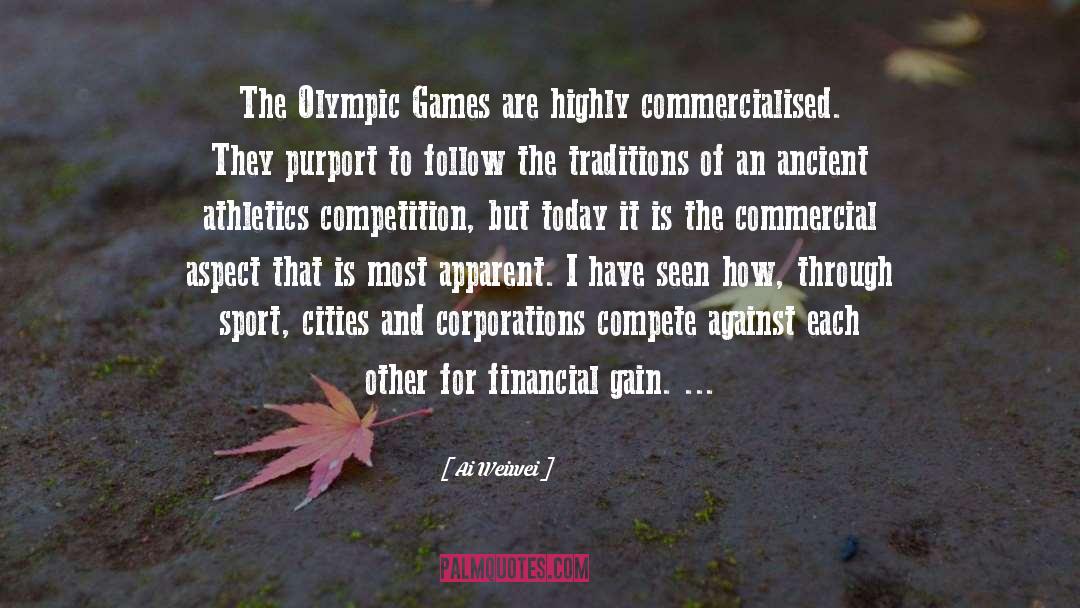 Athletics quotes by Ai Weiwei