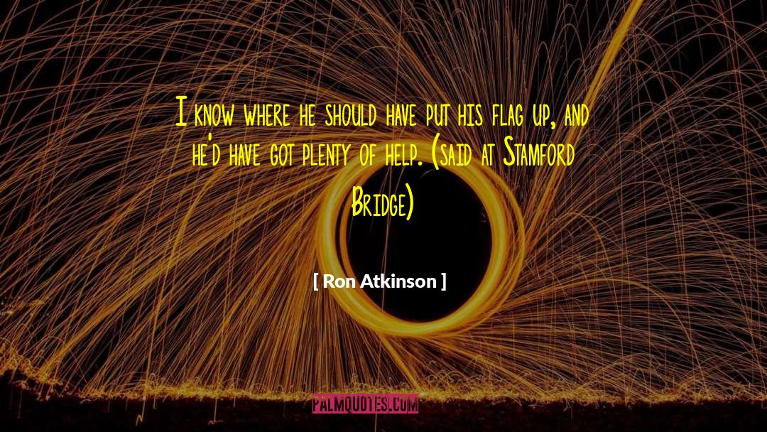 Atkinson quotes by Ron Atkinson