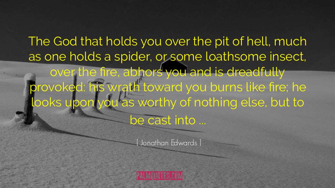 Atlanta Burns quotes by Jonathan Edwards