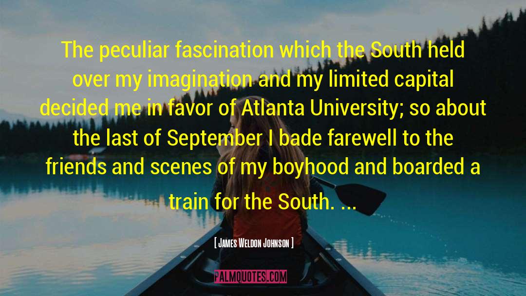 Atlanta quotes by James Weldon Johnson