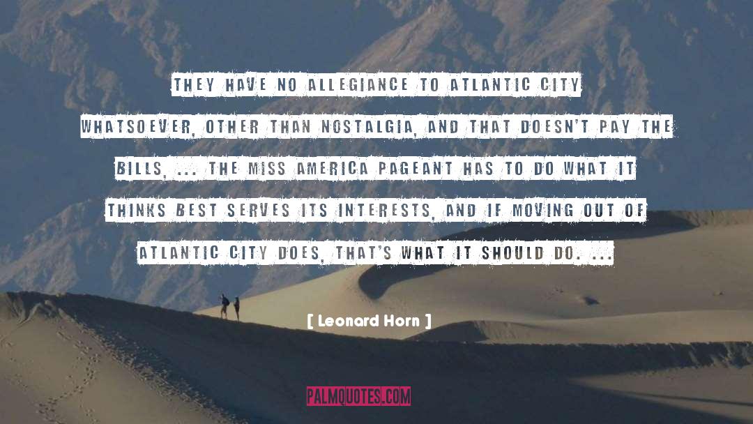 Atlantic City quotes by Leonard Horn