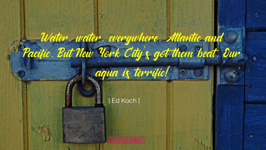 Atlantic quotes by Ed Koch