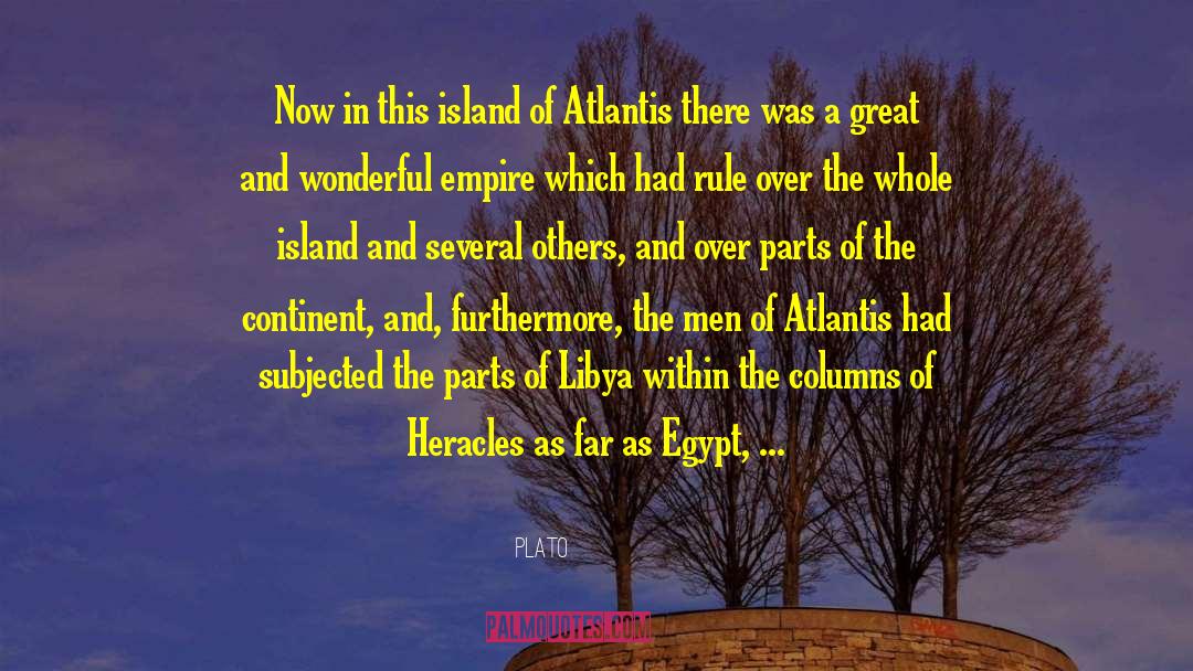 Atlantis quotes by Plato