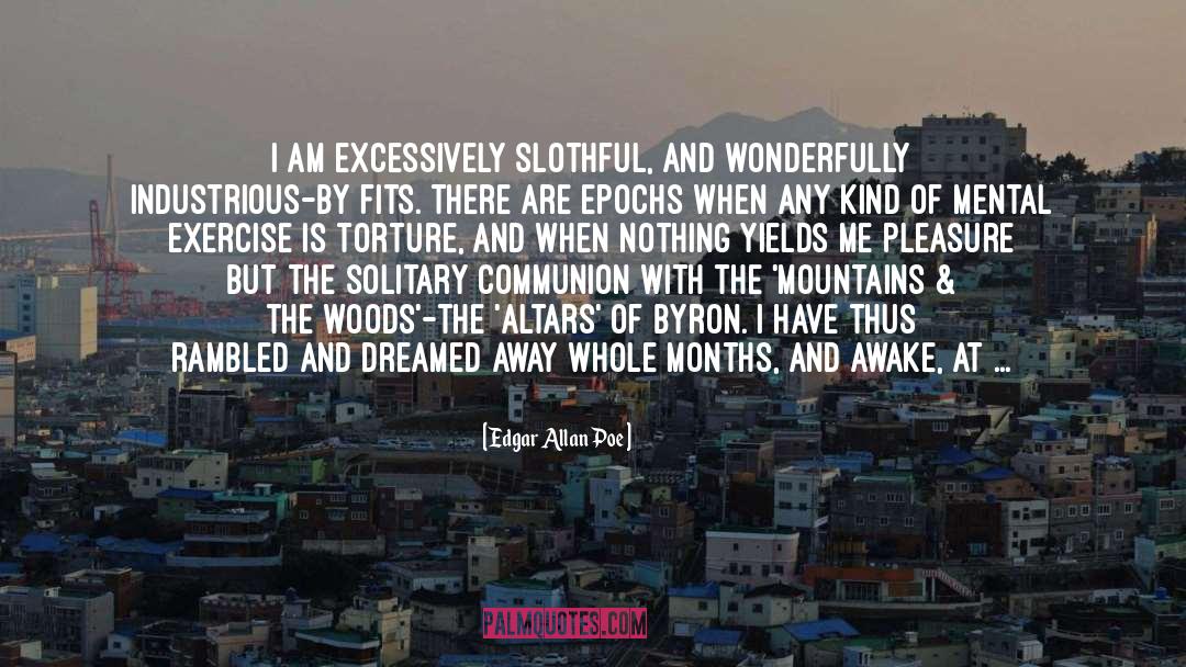 Atlas Mountains quotes by Edgar Allan Poe