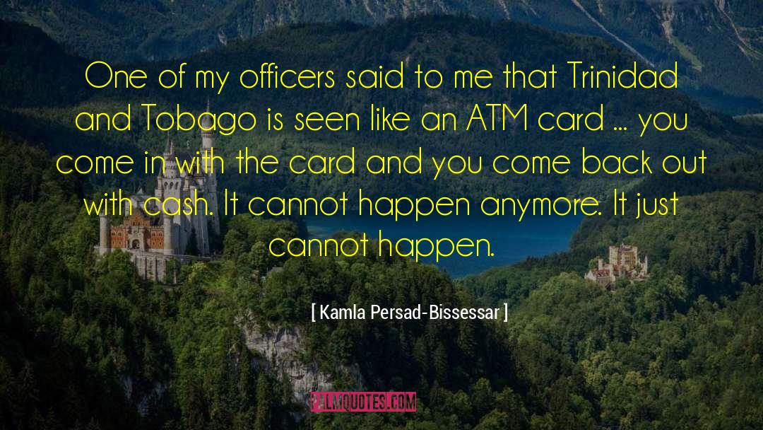 Atm quotes by Kamla Persad-Bissessar