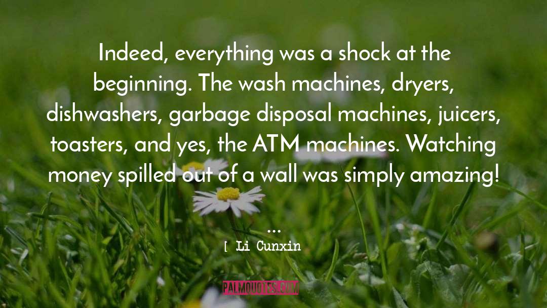 Atm quotes by Li Cunxin