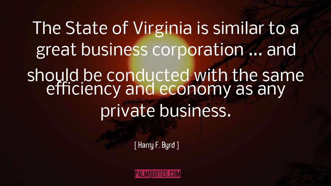 Atmak Corporation quotes by Harry F. Byrd