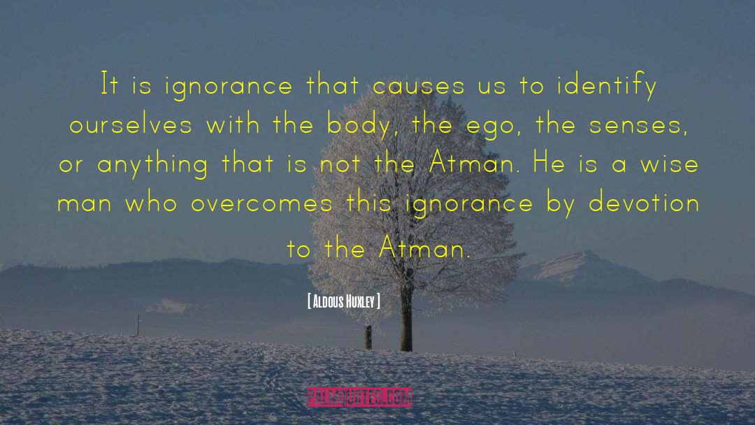 Atman quotes by Aldous Huxley
