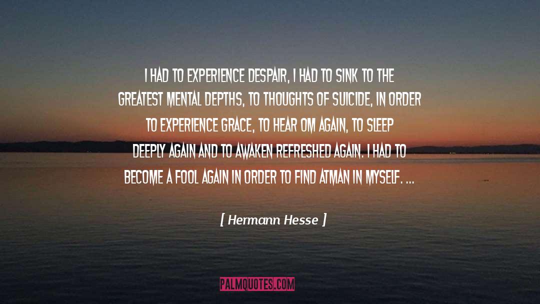 Atman quotes by Hermann Hesse