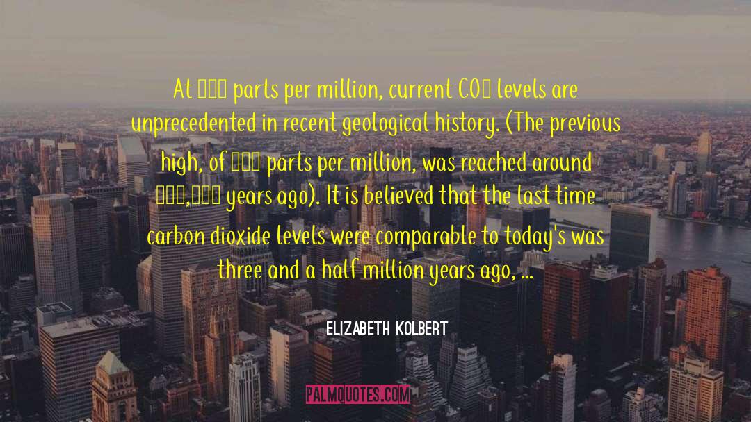 Atmospheric quotes by Elizabeth Kolbert