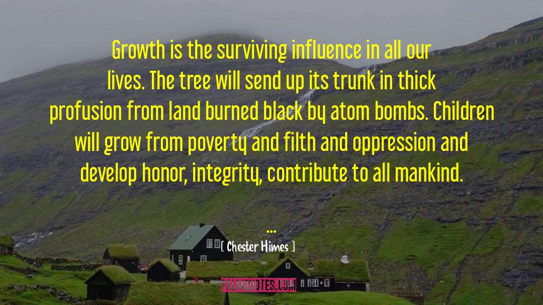 Atom Bomb quotes by Chester Himes