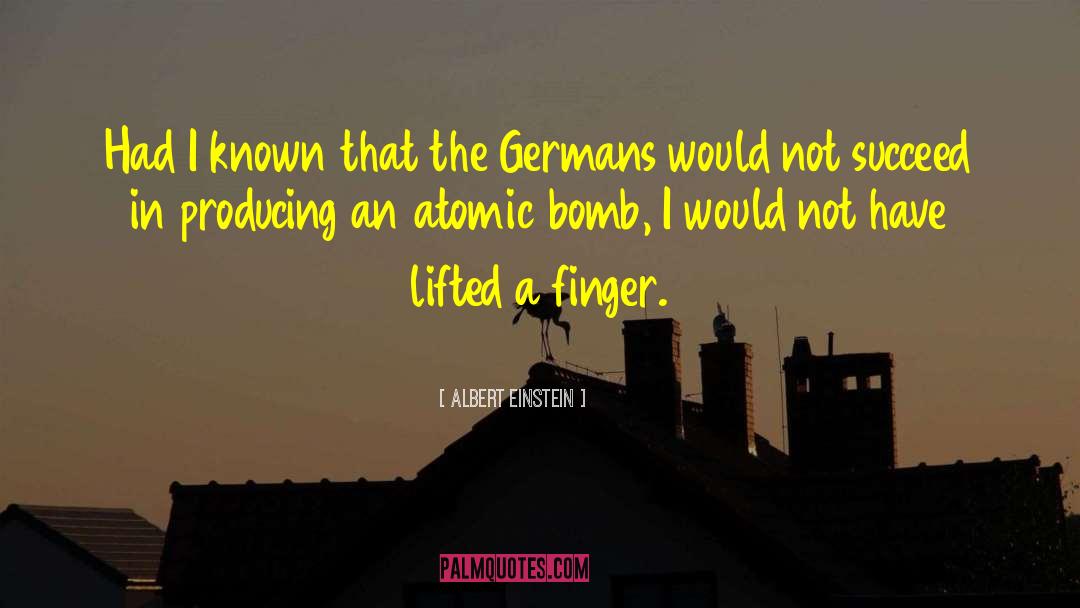 Atomic Bomb quotes by Albert Einstein