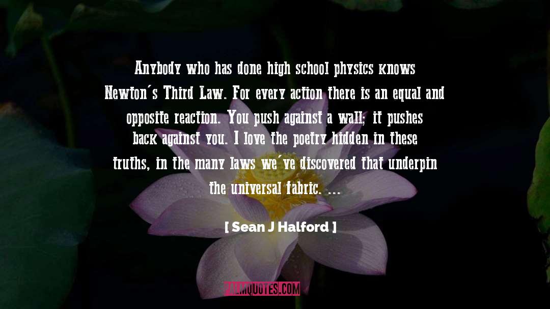 Atomic Physics quotes by Sean J Halford