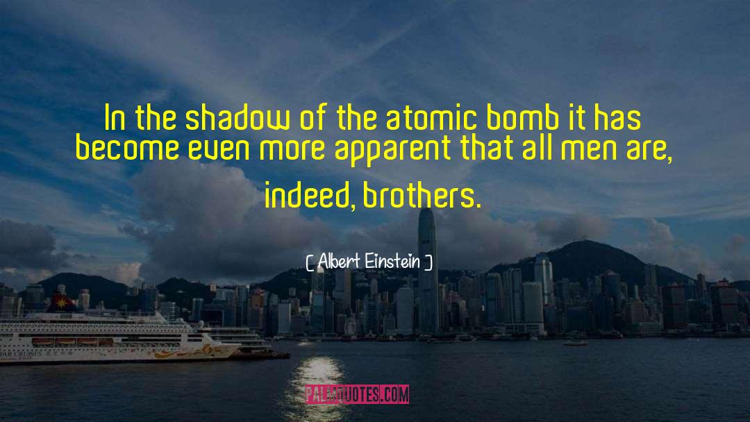 Atomic quotes by Albert Einstein