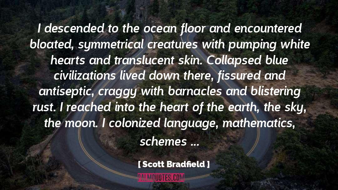 Atomic quotes by Scott Bradfield