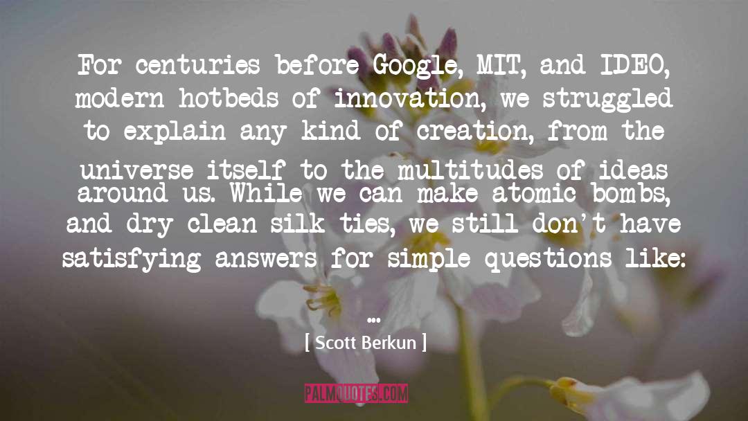 Atomic quotes by Scott Berkun