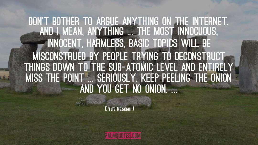 Atomic quotes by Vera Nazarian