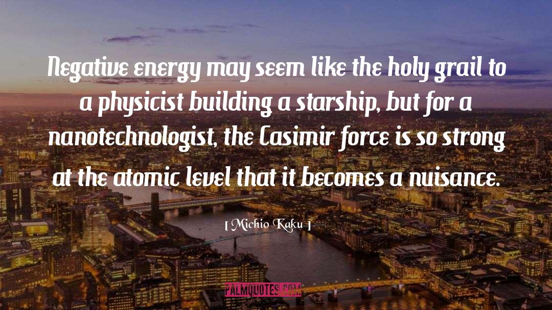 Atomic quotes by Michio Kaku