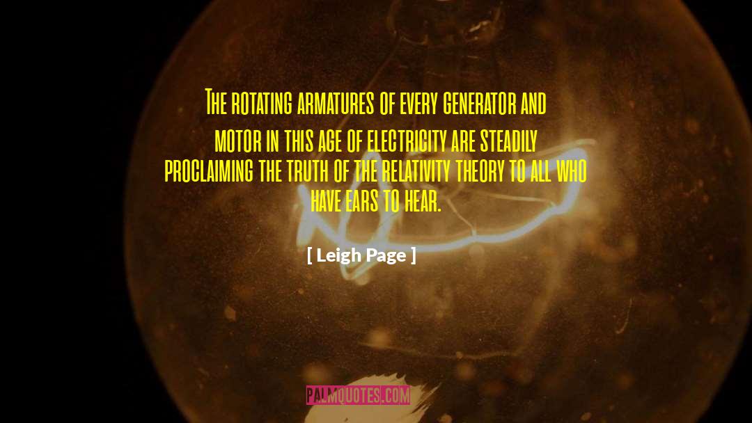 Atomic Theory quotes by Leigh Page
