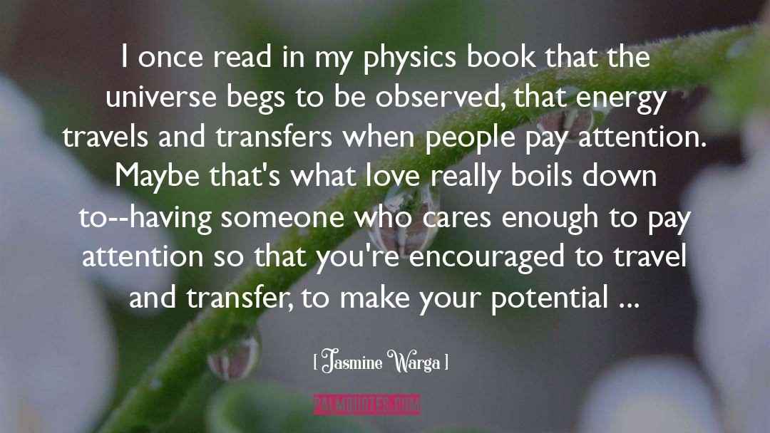 Atoms In The Universe quotes by Jasmine Warga