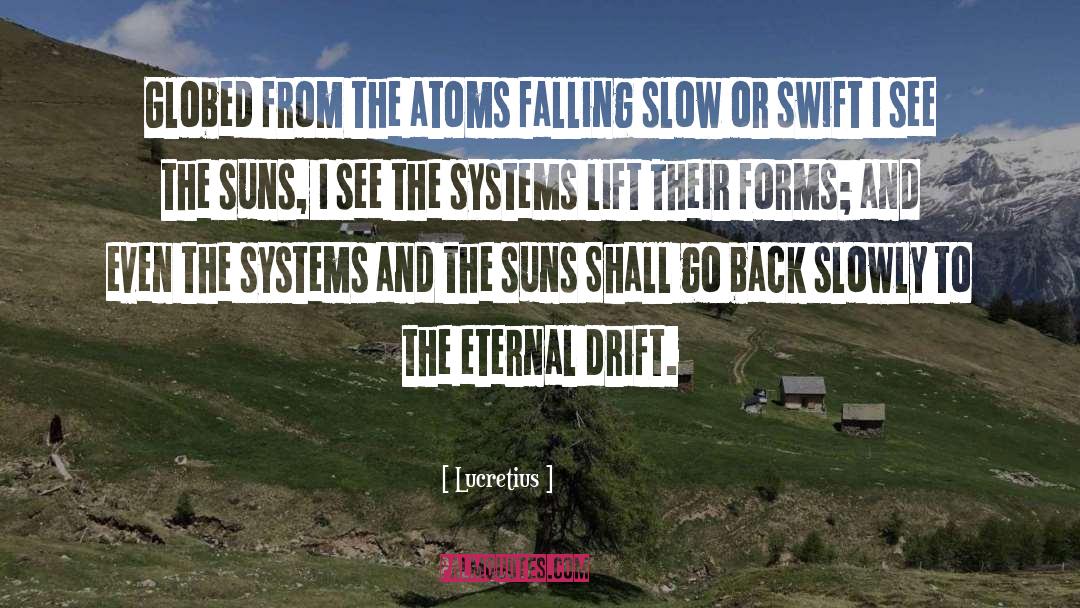 Atoms quotes by Lucretius