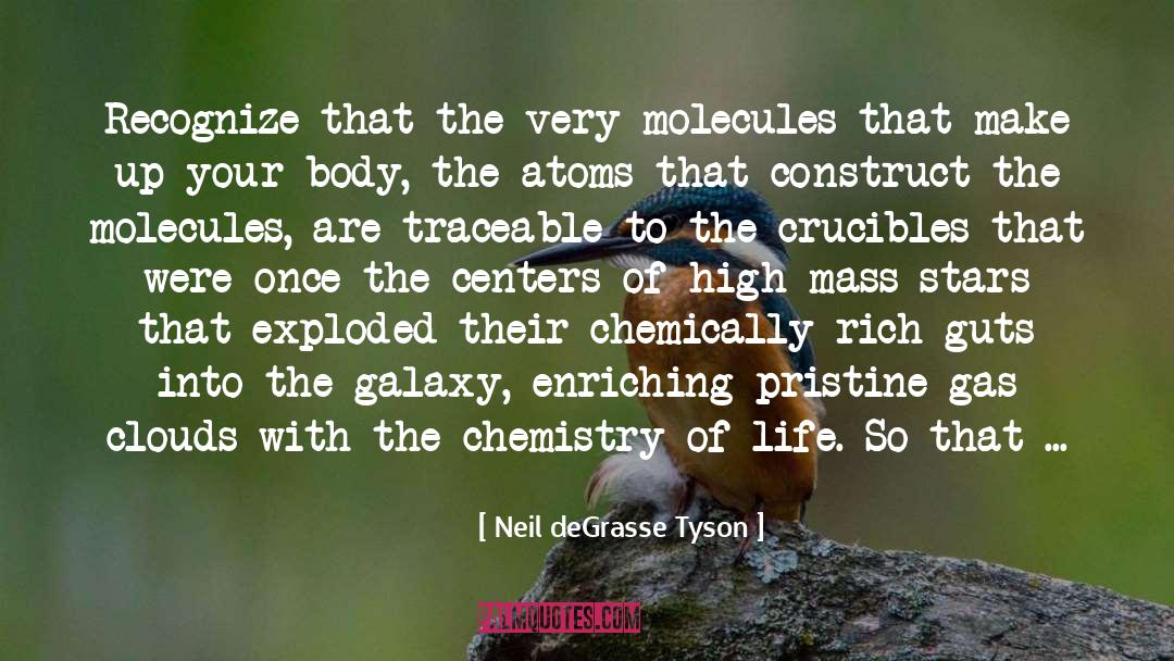 Atoms quotes by Neil DeGrasse Tyson