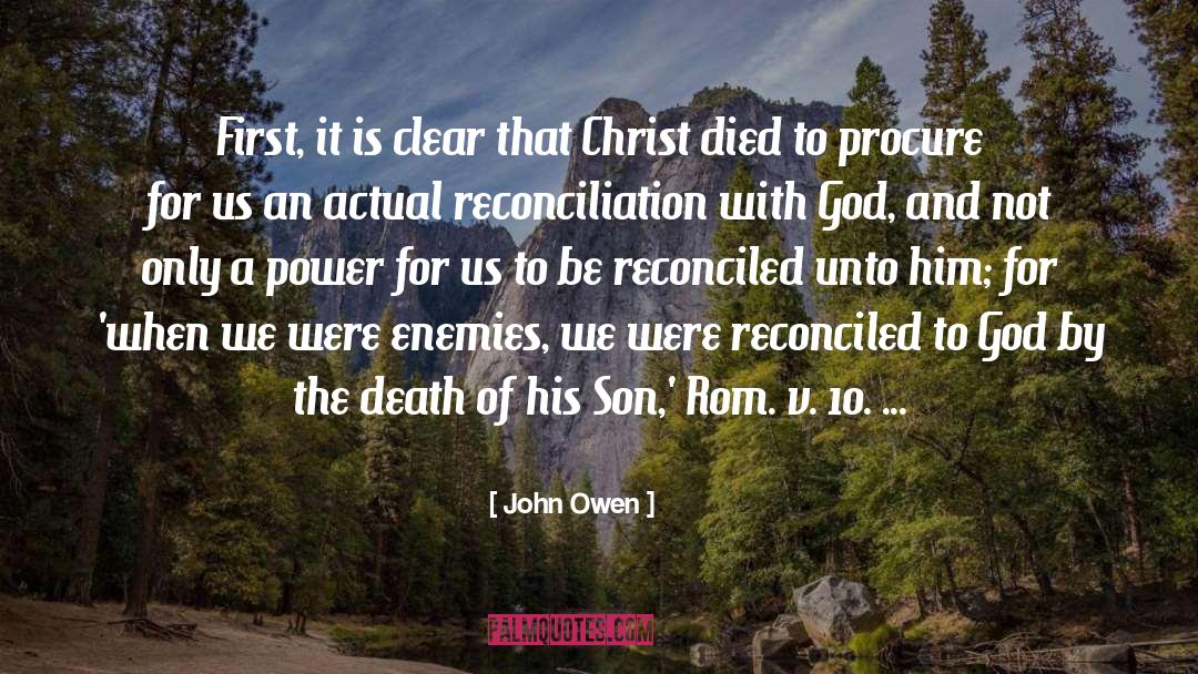 Atonement Of Christ quotes by John Owen