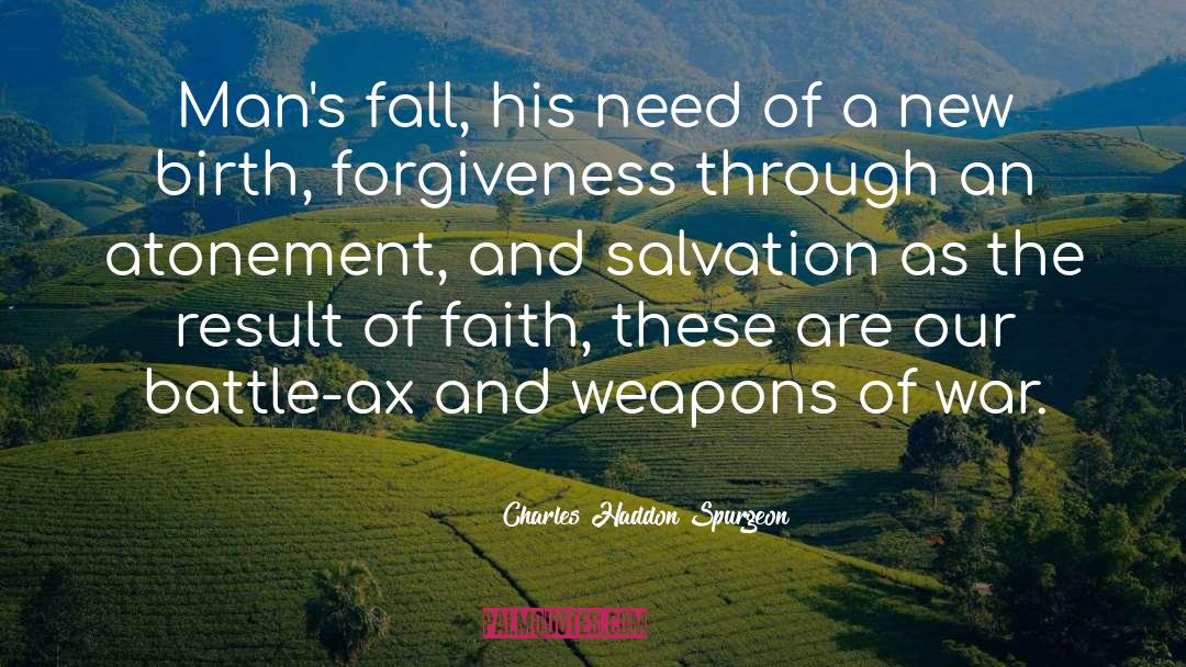 Atonement quotes by Charles Haddon Spurgeon